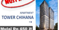 Apartemen Chihana, Vasanta Innopark Cikarang (MUST INVEST!)